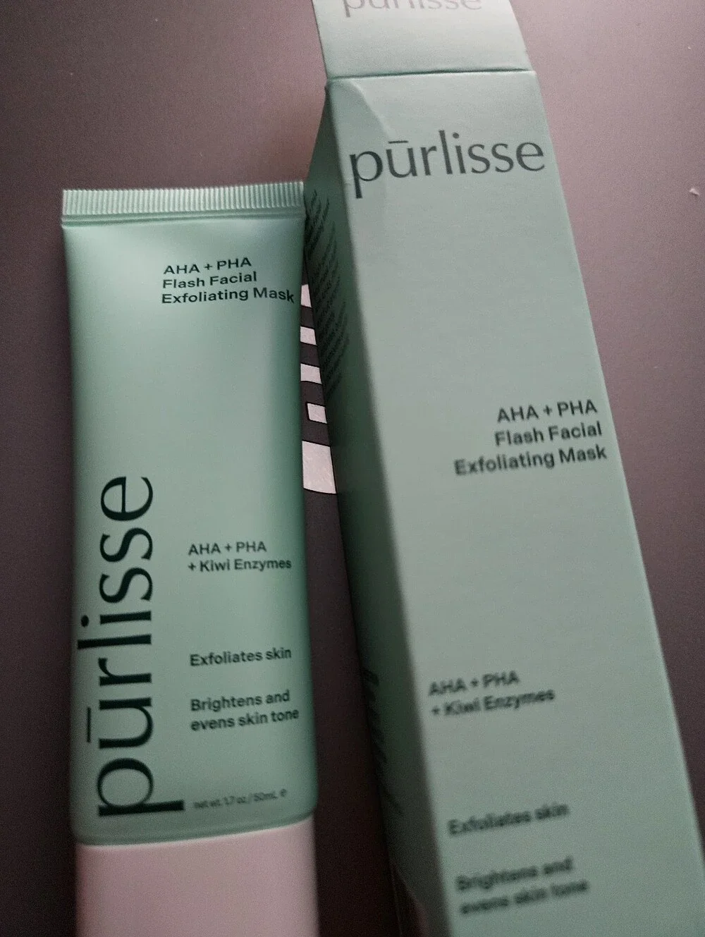 purlisse AHA + PHA Flash Facial Exfoliating Mask